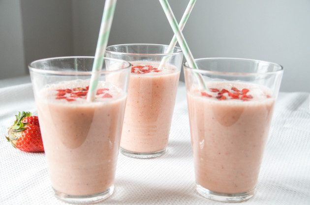 batido de fresa