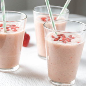 El Batido de Fresas Perfecto