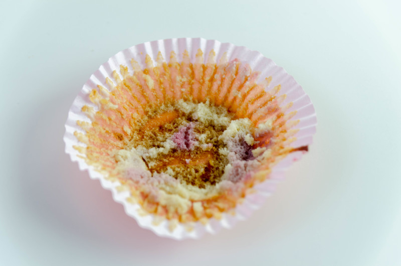 muffins de fresas naturales