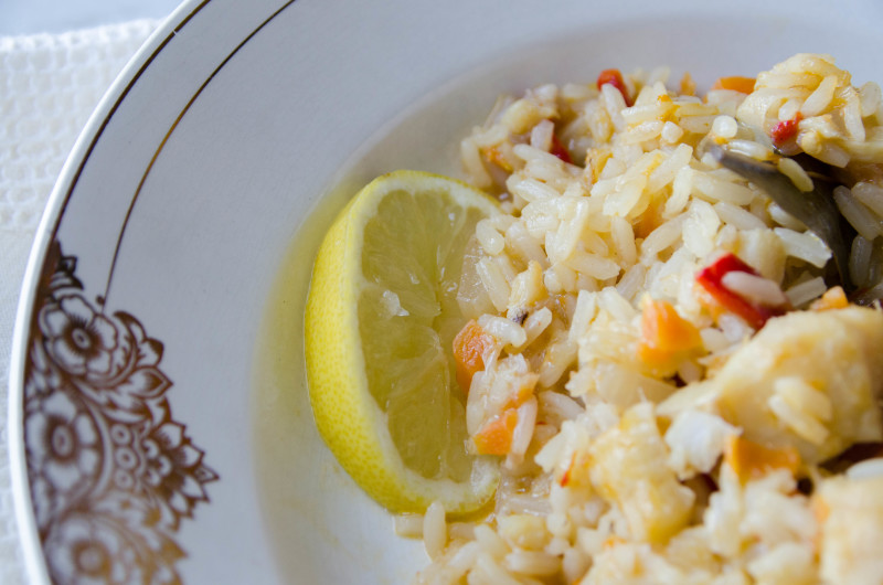 arroz con bacalao