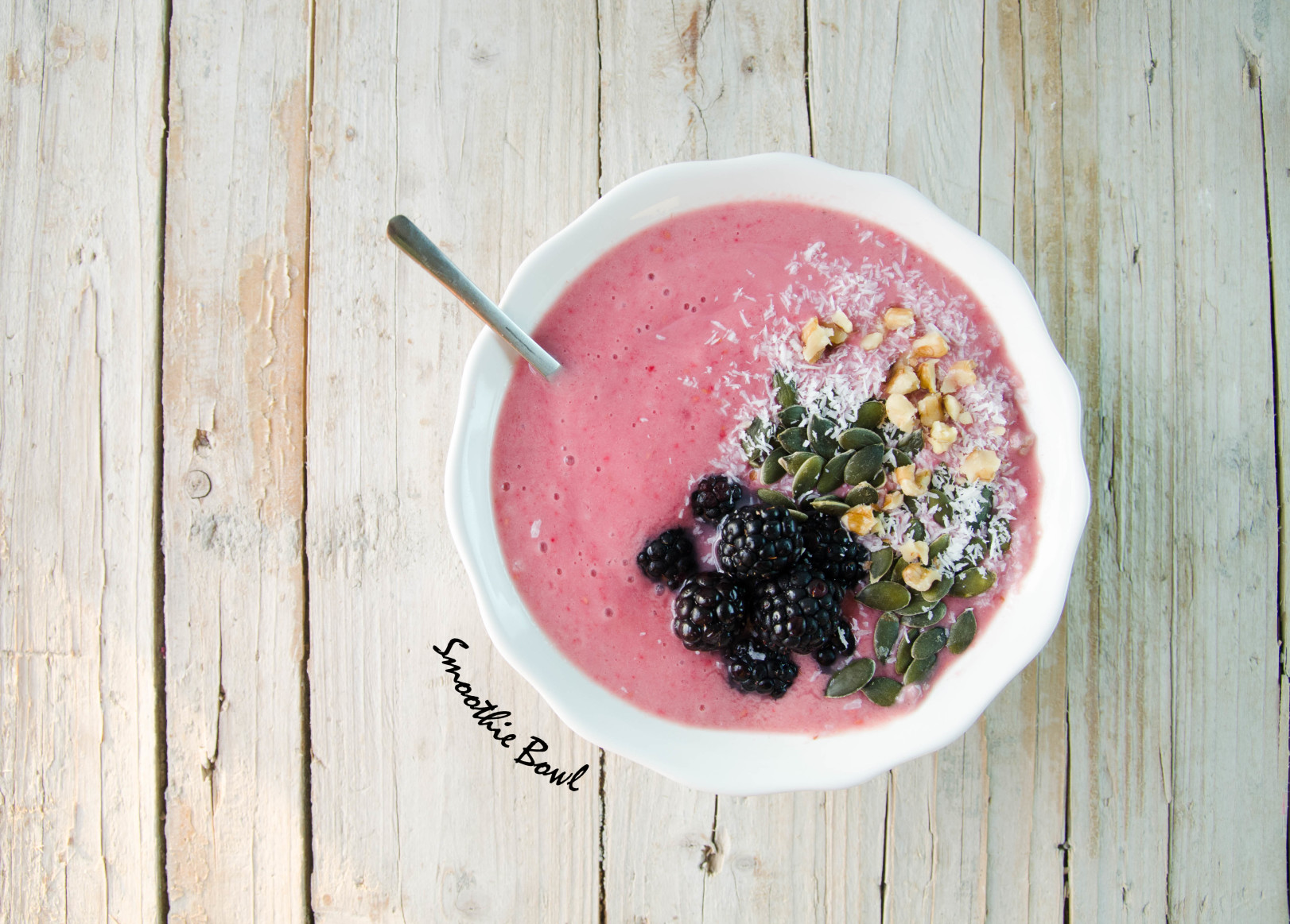 Smoothie Bowl: Sin Gluten, Sin Lacteos, Vegano