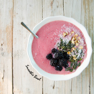 Smoothie Bowl: Sin Gluten, Sin Lacteos, Vegano