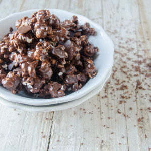 Palomitas de Maíz con Chocolate Negro