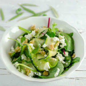 Ensalada Carpaccio de Calabacín