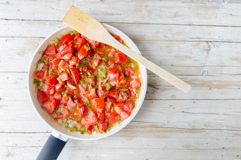 salsa de tomate casera