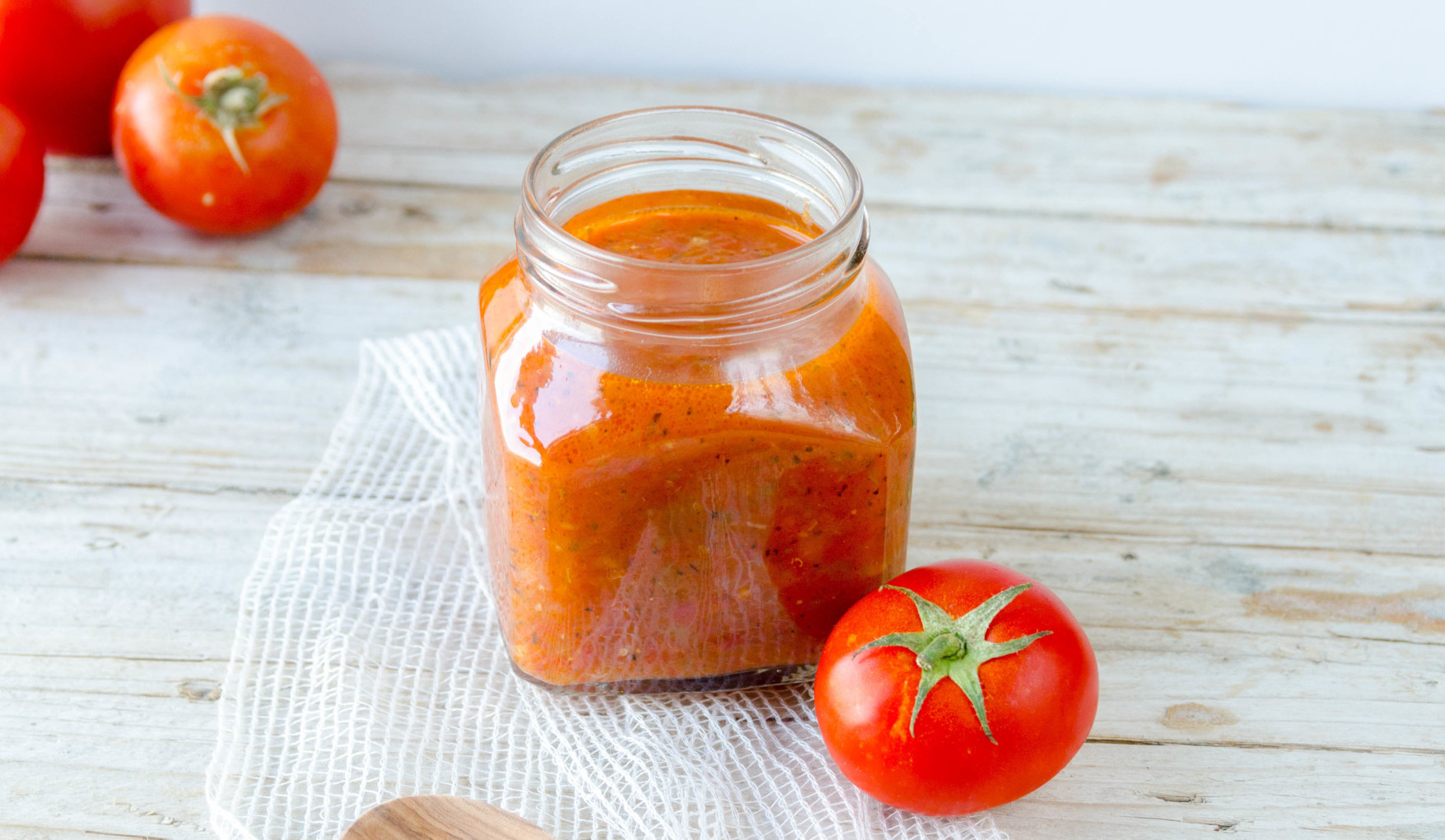 Salsa de Tomate Casera