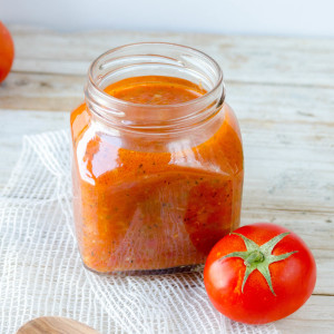 Salsa de Tomate Casera