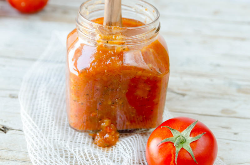 salsa de tomate casera