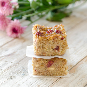 Bizcocho de Quinoa, Arandanos y Canela