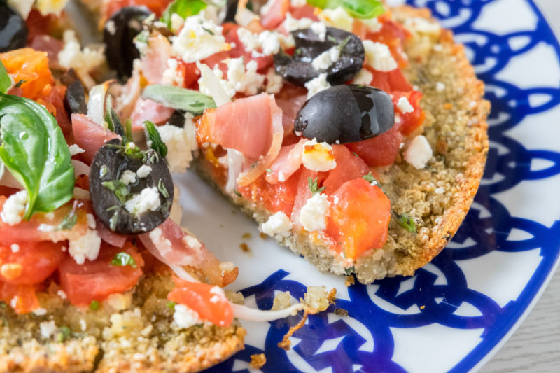 pizza quinoa