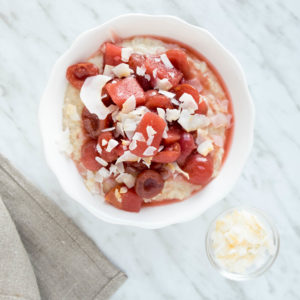 Compota de Cerezas y Manzana