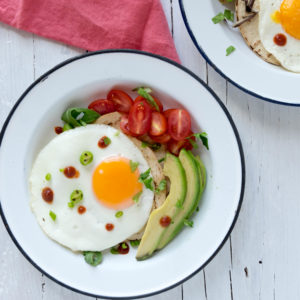 Huevos Rancheros con Tostadas