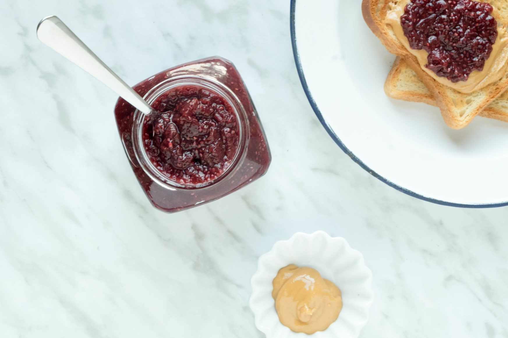 Mermelada de Cerezas y Chia