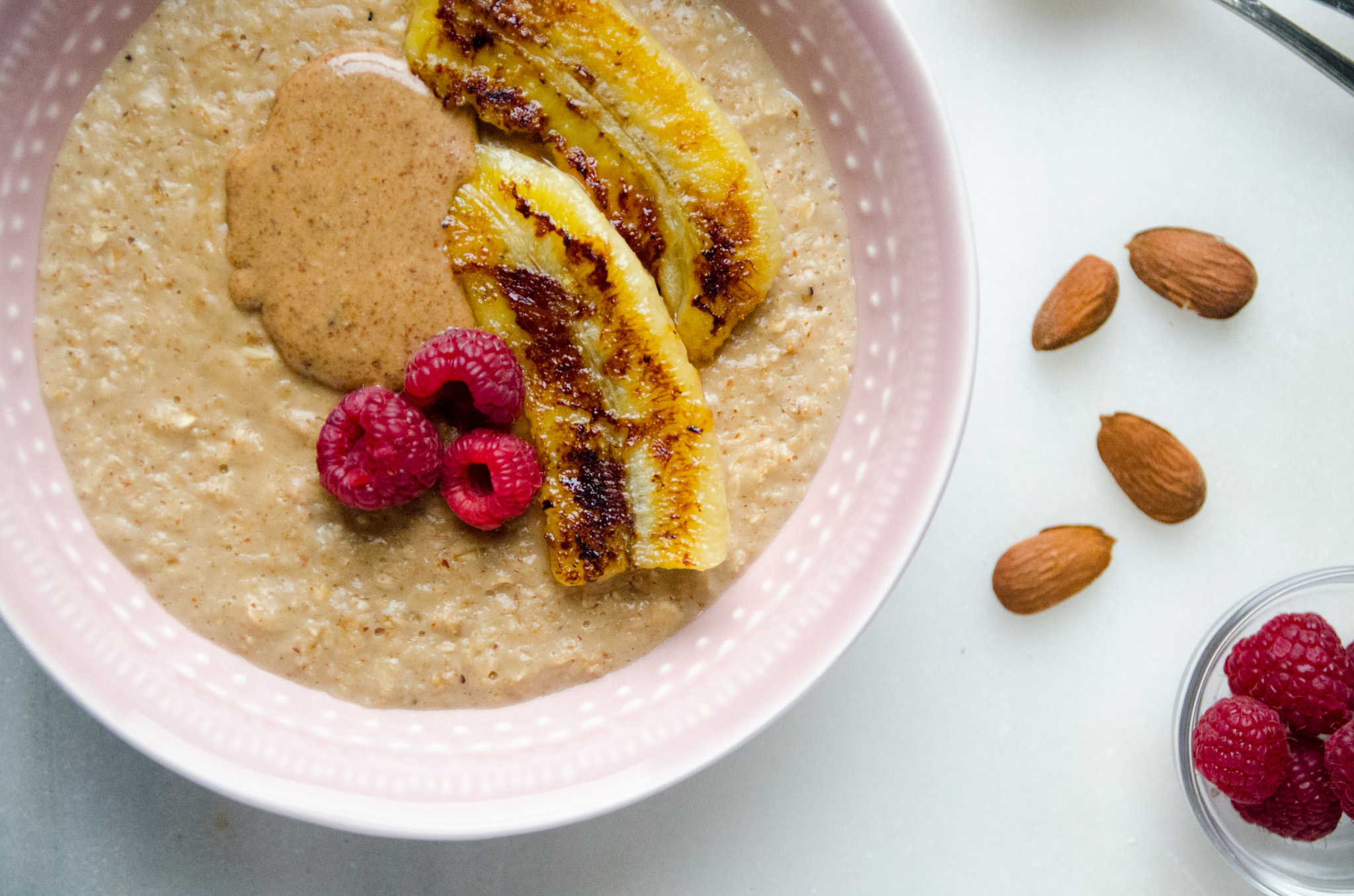 porridge de coco cremoso