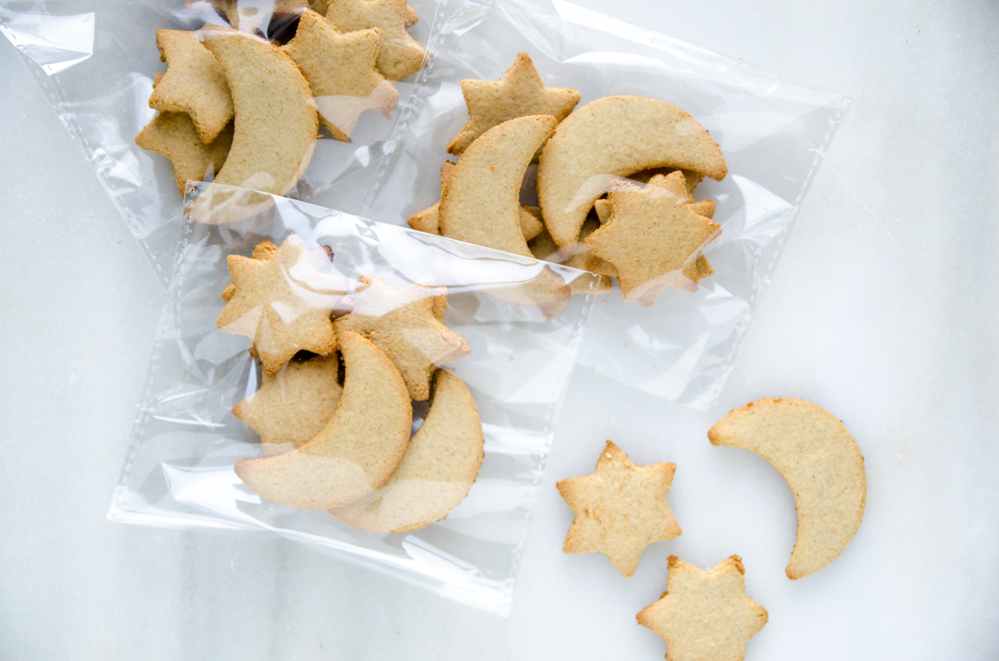 galletas de estrella saludable