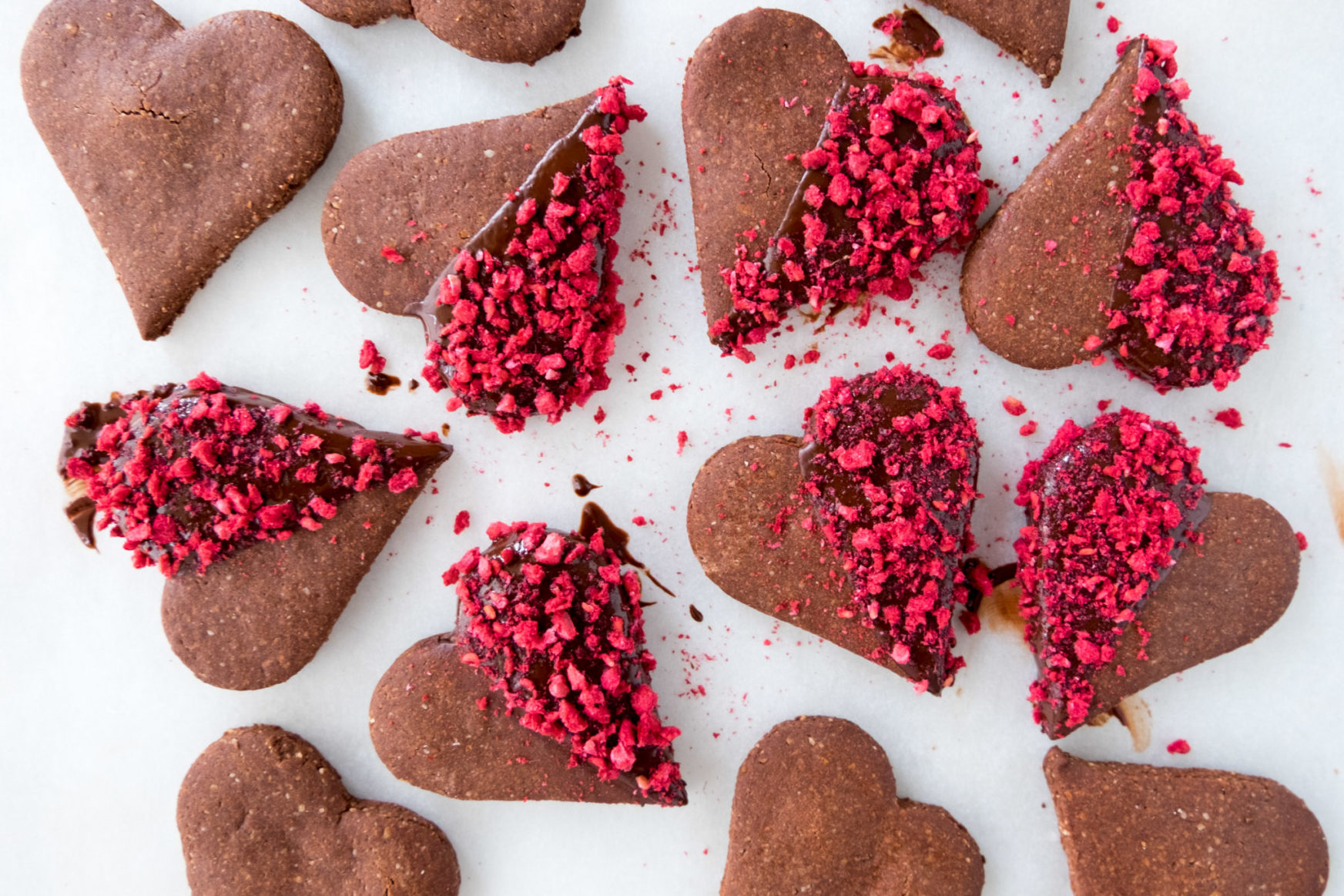 Galletas de Chocolate para San Valentin