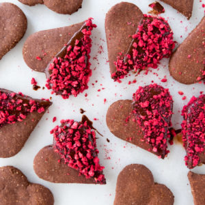 Galletas de Chocolate para San Valentin