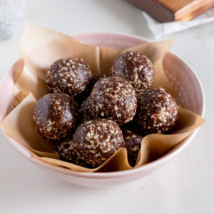 Energy Balls: Cacao y Anacardos