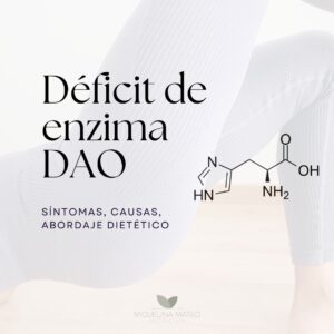 Déficit de enzima DAO